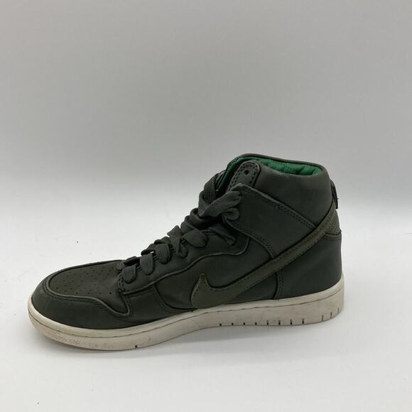 Mens Size 6.5 NikeLab Dunk Lux SP Sequoia Green Thick Leather (DO1830-200) - Picture 5 of 12